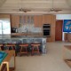 Contemporary kitchen with island