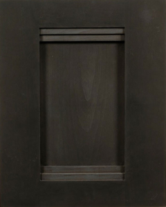 Newman Reversed Raised Panel Door Style with Cobblestone Stain on Cherry Wood