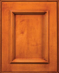 Arlington Flat Panel Door Style with Acorn Stain on Maple Wood