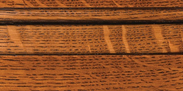 Auburn with Bold Coffee Shadow on Qtr Sawn Oak