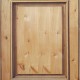 Brookfield Raised Panel Door with Natural Stain and Lite Coffee Shadow on Knotty Alder Wood