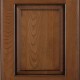 Hillcrest Raised Panel Door Style with Colonial Stain and Bold Black Shadow on Cherry Wood