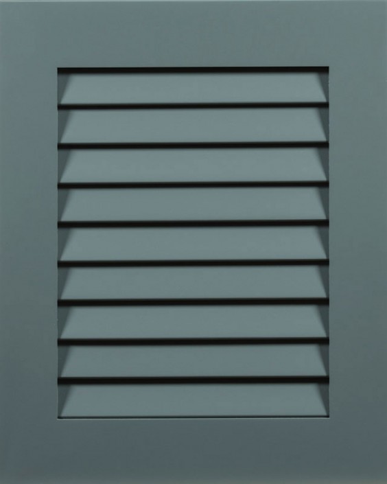 Soid Louvre with Slate Enamel on Maple Wood