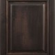 Newport Raised Panel Door with Espresso Stain on Alder Wood