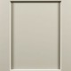 Pomona Flat Panel Door Style with Graystone Enamel on Maple Wood