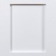 Rushmore Flat Panel Door Style with White Enamel on Maple Wood