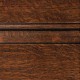 Leather Brown with Bold Black Shadow on Qtr Sawn Oak