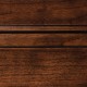 Leather Brown with Bold Black Shadow on Cherry Alder