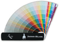 Sherwin-Williams Enamel Color Fan Deck