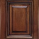 Templeton Raised Panel Door Style with Colonial Stain and Bold Black Shadow on Alder Wood