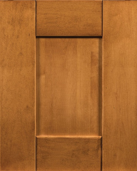 Upland IV Door Style with Cider Stain (discontinued in 2017) on Maple Wood