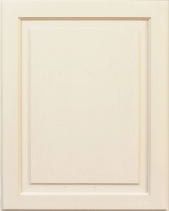 Vero Door Style with White Enamel and Lite Coffee Shadow on Maple Wood