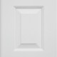 White House Door Style on White MDF